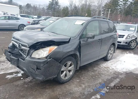 2015 Subaru Forester 2.5I Premium из США, поврежденный, VIN JF2SJADC7FH468383